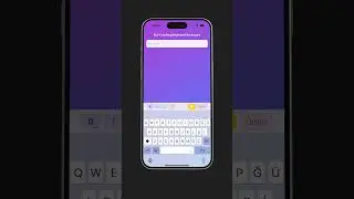 🔥 Boost Your SwiftUI UI: Keyboard Toolbar Magic ✨ | Custom iOS Keyboard Buttons! 💡📱