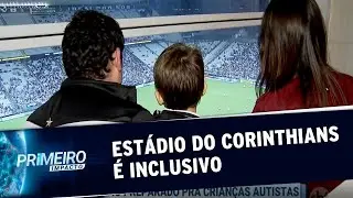 Estádio do Corinthians tem sala especial para crianças autistas | Primeiro Impacto (29/11/19)