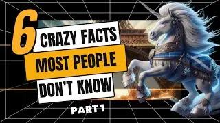UNICORNS are Sacred in Scotland | 6 Crazy Facts #video #learning
