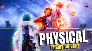 After 2.5 years, I finally 36-star the Abyss with PHYSICAL KAEYA for the first time!