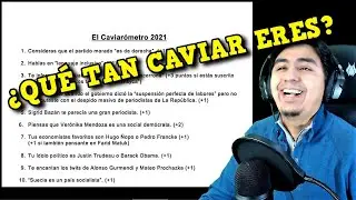 Hugox hace el Test del CAVIARÓMETRO 2021