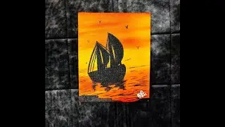 Step by step Acrylic Painting for beginners