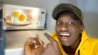 I microwaved eggs