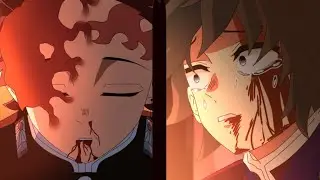 Demon Slayer : Sunrise Countdown Arc Fan Animation (Demon King Tanjirou)
