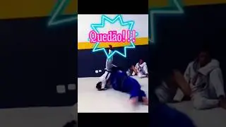 Tomei um quedão!. Luta completa no meu canal!. 