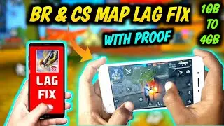 FREE FIRE LAG FIX 1GB 2GB RAM WITH PROOF | FREE FIRE PERMANENT LAG FIX | CS & BR MAP LAG FIX | 60FPS