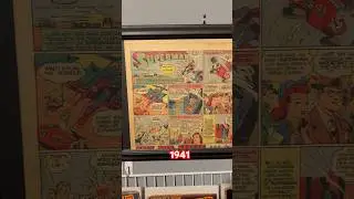 Superman Comic Strips from the early 1940s. WWII Era Superman. #comics #Superman #WWII