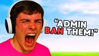 GRIEFING a Crybaby Streamer in RUST (WE GOT BANNED)