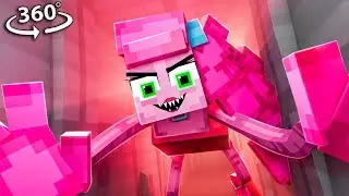 Mommy LONG LEGS Vision in Minecraft VR 360!