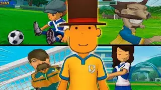Professor layton characters inInazuma eleven Games | All Hissatsu Techniques