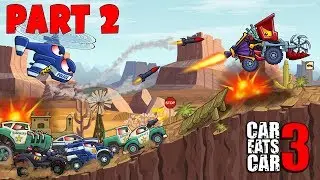 Car Eats Car 3 (Android) - Walkthrough (Level 25-36) - Хищные Машины 3 - Прохождение (Уровни 13-24)