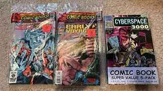 Unintentional ASMR: Opening Mystery Comic Book Packs and Flipping Through Comic Books