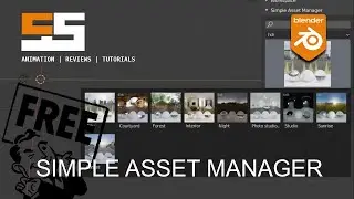 Blender addon: Simple Asset Manager now public