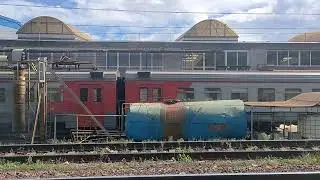Мойка электричек в (ТЧ-9) Моторвагонное депо Пушкино