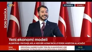 Berat Albayrak yeni ekonomi modeli açıklaması TAMAMI Part -1
