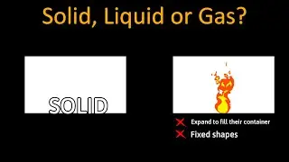 What STATE of matter is flames?
