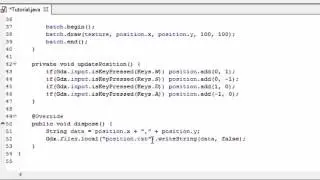libGDX Tutorial #24 - Files : Laden