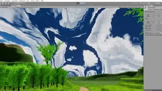 Noise Distorted Skybox Shader