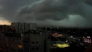 Гроза в Тюмени 17.06.17