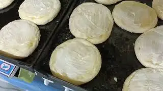 Ватрушки с картошкой из Русской печи.
