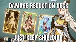 TCG But All My Characters Give Damage Reduction | Genshin TCG