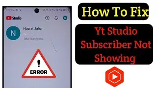 How to Fix YouTube Studio Subscriber Not Showing Problem (2026) | Subscribers Not Visible Fix