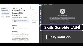 Securing a Cloud SQL for PostgreSQL Instance| Lab4 | GSP920 | 