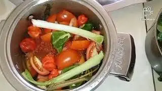 Ma Sauce pour Silures en Préparation, Auj. 13 Mai 2024 (À cuire plus tard : Biya nous a coupé l'eau)