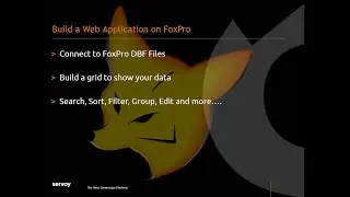 Build a web app on FoxPro