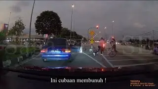 Driver Wira “ADX4647” cuba bunuh warga asing..! Besi atau parang?!