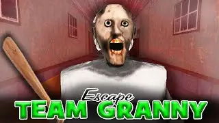 [⏳NEW] КОМАНДНЫЙ ПОБЕГ ОТ БАБУШКИ ГРЕННИ TEAM GRANNY ESCAPE TEAMWORK OBBY Roblox