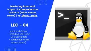 Mastering Input and Output: A Comprehensive Guide to  (stdin, stdout, stderr) | by 