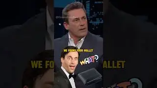 Jon Hamm Hilariously Admits He Didn’t Even Realize He Lost His Wallet 😂 #JonHamm #shorts