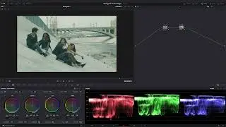 Create textured film shadows in DaVinci Resolve
