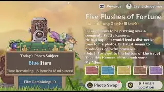 Five Flushes of Fortune Day 4: Blue Item | Genshin Impact