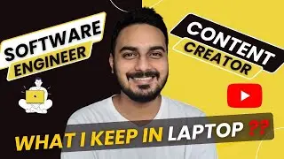 Setting up laptop as a software engineer and content creator