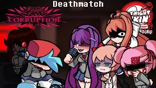 Deathmatch but it's Doki Doki Takeover! - BAD ENDING (Cover) | Friday Night Funkin'