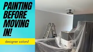 Painting with Sherwin Williams designer colors