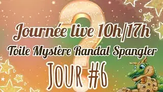 🖍️💎Journée Live, Toile Mystère Randal Spangler JOUR#6 |REPLAY|