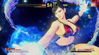 KEN VS CHUN LI(swimsuit) fight STREET FIGHTER  PS5 Gameplay(4K 60FPS) ULTRA HDR