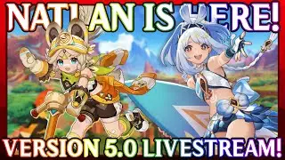NATLAN! Building Mualani, Exploring & Whatever Else! | Genshin Impact 5.0