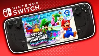 Super Mario Bros. Wonder - Steam Deck OLED Switch Emulation