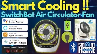 Discover the SwitchBot Battery Air Circulator Fan: Your Ultimate Smart Cooling Solution! 🌬️✨