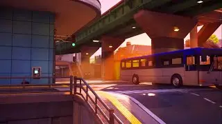 Seaport City [Evening] | Fortnite Ambience