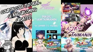 Action Taimanin Coupon Code Tutorial, UI and Upcoming Updates!
