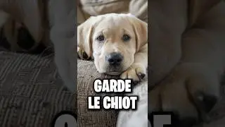 ARRIVERAS-TU À GARDER LE CHIOT ?