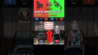 Vector vs Uzi Comparison in PUBG Mobile #pubg #pubgmobile #bgmi #gaming #zodking #shorts