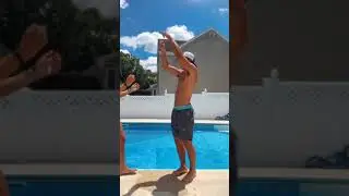 a kiss then a YEET!! 