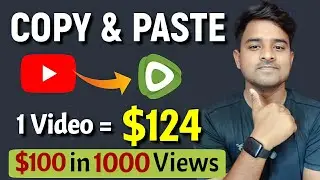 New Earning Website Today | How To Make Money On Rumble | Earn Money Online 2022 (1 Video = $124 )