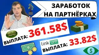 Заработал на 2 партнерках 390 долларов / заработок на партнерских программах